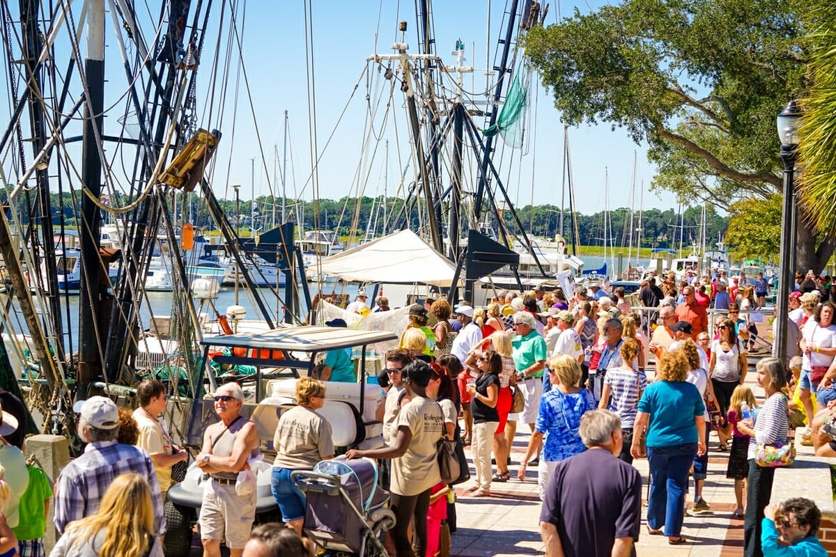 Beaufort Shrimp Fest blessed by beautiful weather Beaufort South