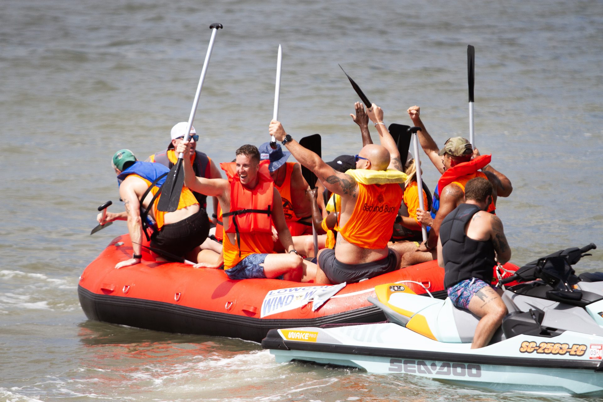 Photos from the 67th annual Beaufort Water Festival’s Raft Race and Children’s Toad Fishing Tournament on Saturday, July 15, 2023, at Henry C. Chambers Waterfront Park in Beaufort. All photos by Delayna Earley/The Island News