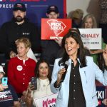 Former Republican Governor of South Carolina Nikki Haley address a standing-room-only crowd during her campaign stop at the University of South Carolina Beaufort Recreation Center on Monday, Nov. 27. Bob Sofaly/The Island News