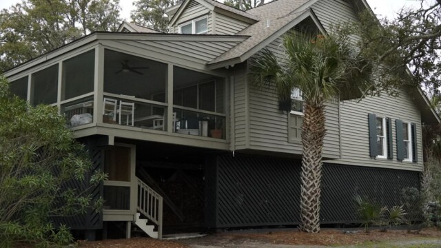 A side view of the main house located on St. Phillips Island, South Carolina. Amber Hewitt/The Island News