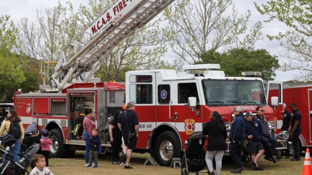 Families enjoyed face painting, snow cones, games, bounce houses, crafts, carnival rides and more during Kidfest hosted by MCAS Beaufort and Marne Corps Community Services on Saturday, March 28, 2026 at Laurel Bay. KidFest brings together military families and the local community to kick off the Month of the Military Child and Child Abuse Prevention Month. Photos courtesy of Emma Cecil