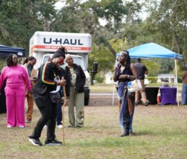 Community members come together to celebrate during the Gullah/Geechee Port Royal Party on Saturday, Oct. 17, 2026, at Naval Heritage Park in Port Royal. Amber Hewitt/The Island News